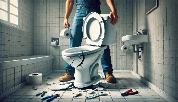 WC csésze csere