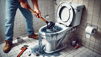 WC csésze dugulásának elhárítása
